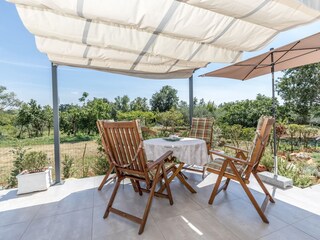 Terace with Seaters of Villa Gloria