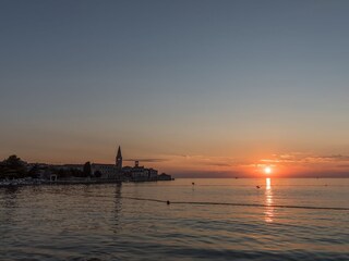 wunderschöne Sonnenuntergänge in Porec - Istrien erlebe