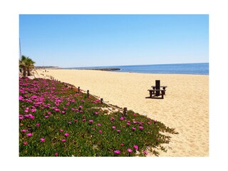 Quarteira beach