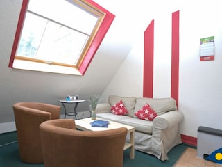 Wohnbereich mit Küchenzeile