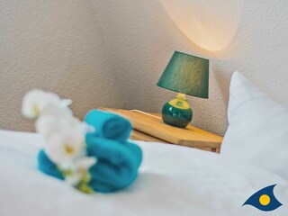 Schlafzimmer mit Doppelbett