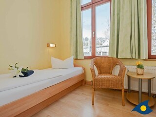 Schlafzimmer mit Einzelbett