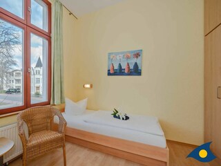 Schlafzimmer mit Einzelbett