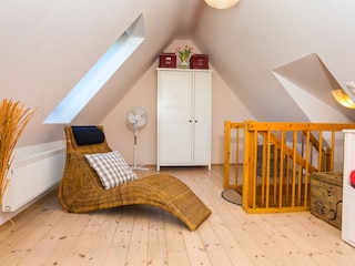 offener Galerie Schlafraum