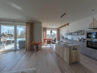 Wohnbereich mit offener Küche