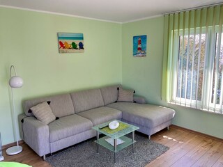 Gemütliche Sitzecke im Wohnzimmer