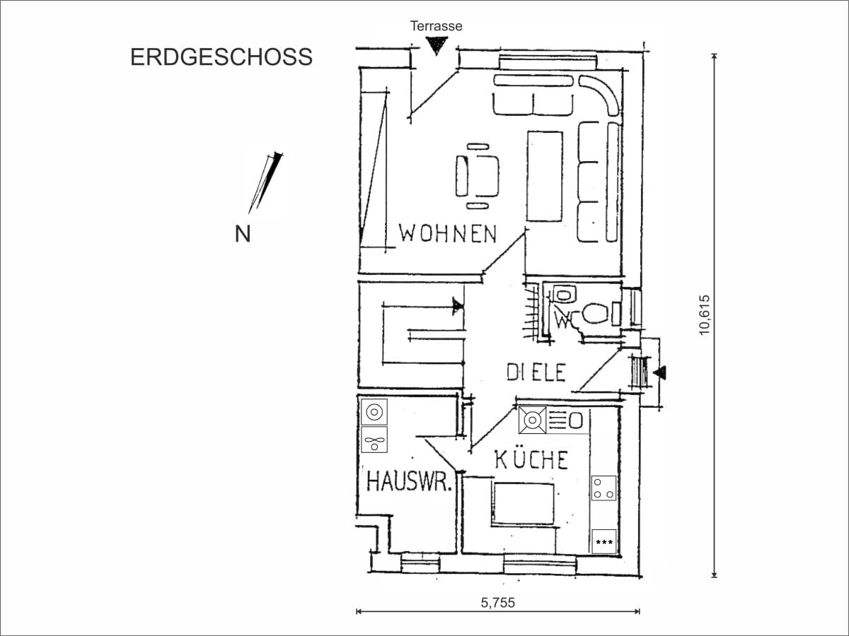 Grundriss Erdgeschoss