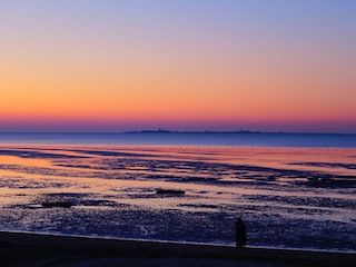 Sonnenuntergang  Neuwerk