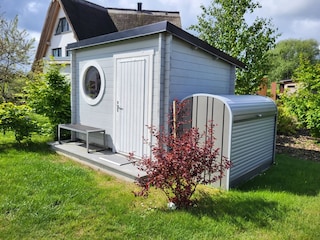 Gartenhaus für Fahrräder