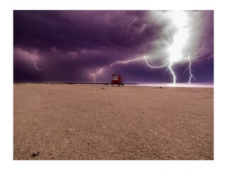 Gewitterstimmung am Südstrand