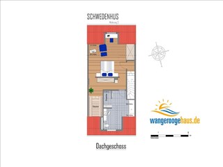 Appartement Wangerooge Plan d'étage 41