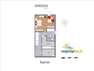 Apartamento Wangerooge Plano de planta 37