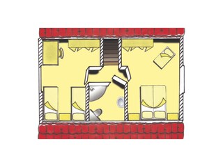 Casa per le vacanze Deurningen Pianta del piano 42