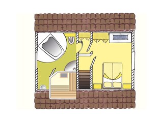 Casa per le vacanze Deurningen Pianta del piano 42