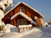 Ferienhaus im Winter