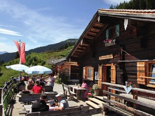 Örgenbauernalm vom Haus in 90 Min. zu Fuß erreichbar