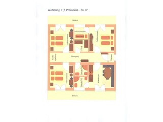 Appartamento per vacanze Umhausen Pianta del piano 21