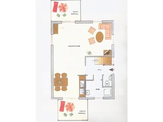 Vakantiehuis Ouddorp Grondplan 11