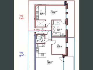 Appartamento per vacanze Bremerhaven Pianta del piano 23