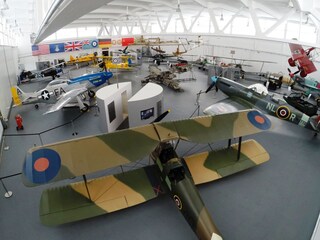 Flugzeugmuseum in direkter Umgebung