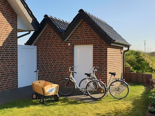 Garten inkl. 3 Fahrräder & Bollerwagen
