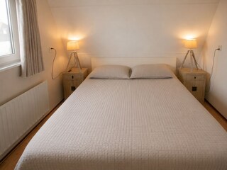 Schlafzimmer mit dobbelbett