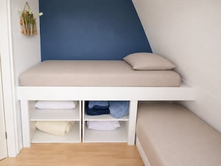 Schlafzimmer mit zwei einzelbetten