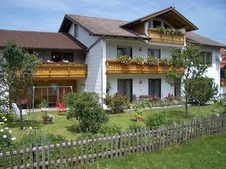 Ferienwohnung Roßhaupten Außenaufnahme 2