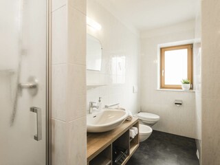 Sanitärbereich Hofblick