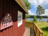 Traumhafte Lage direkt am See Kiasjön in Småland