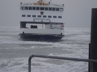 Der Winter, Abenteuer Amrum bei Eisgang,