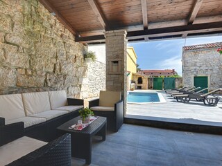 Covered terrace