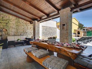 Covered terrace