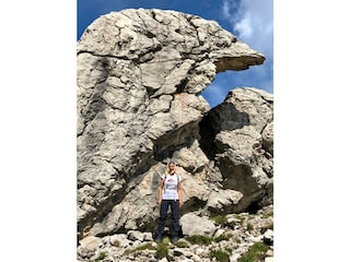 Hoch oben im Wandergebiet Nebelhorn