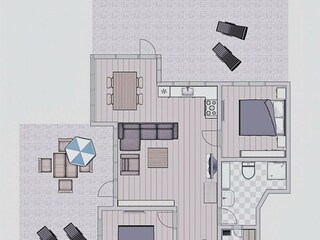 Appartamento per vacanze Großenbrode Pianta del piano 30