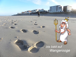 Bis bald ... unser kleiner Poseidon freut sich auf Sie.