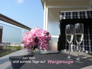 Für unsere Gaste ein kleines Begrüßungsgetränk.