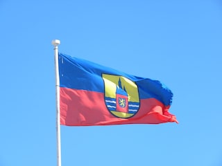Die Flagge von Wangerooge