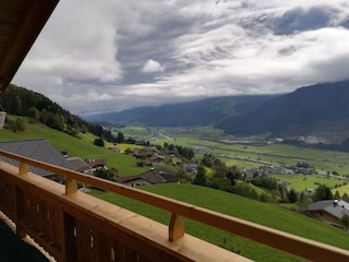 Aussicht vom Balkon