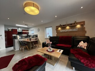 offener Wohn und Essbereich