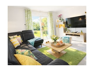 offener Wohn und Essbereich