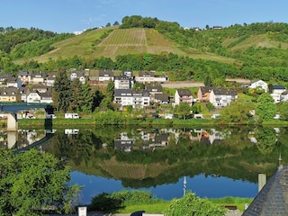 Ausblick vom Balkon der Fewo Rotling
