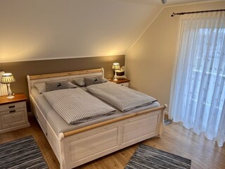 Ferienhaus EulenHorst Schlafzimmer