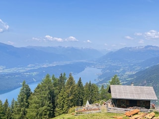 Panoramblick Millstätter See