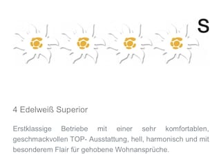 Ferienhaus EulenHorst  Auszeichnung 4 Edelweiss S