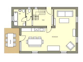 Vakantiehuis Seeboden Grondplan 41