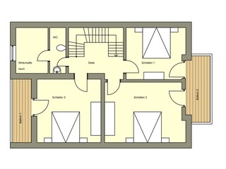 Vakantiehuis Seeboden Grondplan 42