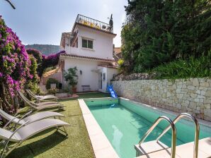 Ferienhaus Villa in Èze mit Pool und Meerblick - Eze - image1