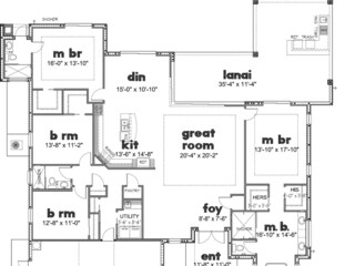 Villa Cape Coral Floor Plan 36
