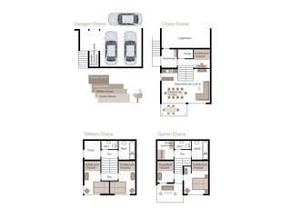 Casa per le vacanze Fügen Pianta del piano 41